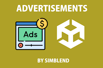 add admob, unity ads, other ads to your game