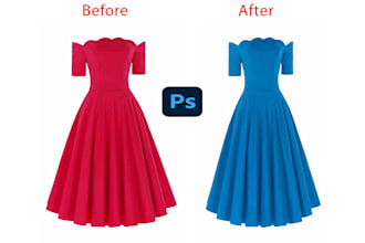 do color replacement, color correction or color change service awesome