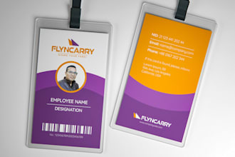 design professional id badges, id card