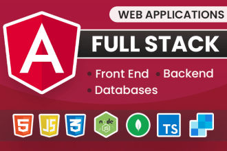 build web applications with angular, nestjs, loopback full stack developer