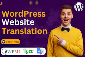 do translation of your wordpress websites using wpml