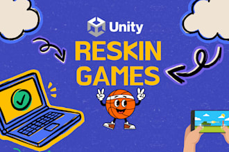 reskin and publish unity games