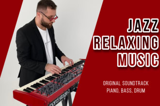 compose original piano jazz relaxing music