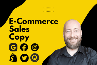 write a high converting sales copy for your ads or product