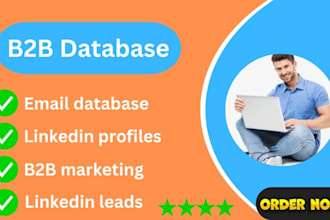do b2b lead generation  business email prospect list contact list email finder