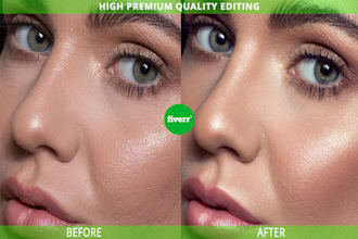 do headshot, portrait, and natural beauty retouch