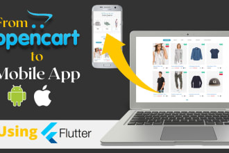 create mobile apps from your opencart site