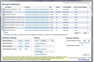 make you company access database very prfessional with needed best methodologies