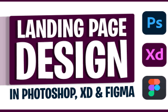 do landing page design web banners