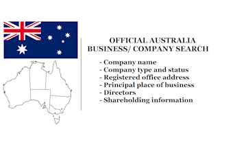 do an official company background search in australia