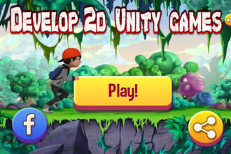 develop design 2d unity games