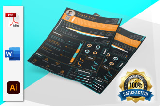 create professional infographic cv design,resume and cv templates