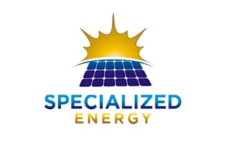 design creative solar electrical logo for your company