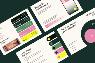 suggest a personal color palette and fonts for your startup