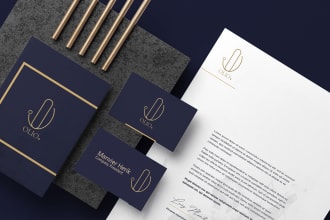 develop logo and corporate identity brand guidelines
