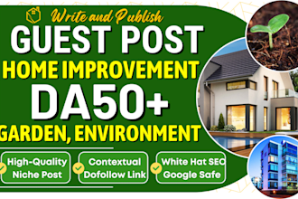 do home improvement guest post on da50 home, garden, eco blog