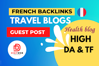 guest post on high da french health blog