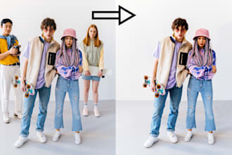 any object remove and restoration from photo in photoshop