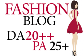 submit a guest post on a quality fashion blog