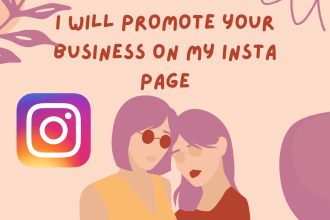 do instagram  promotion on 33k plus followers on a glitter aesthetic page