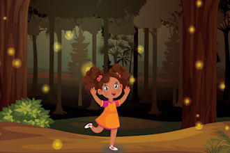 draw children book illustrtion and illustrator