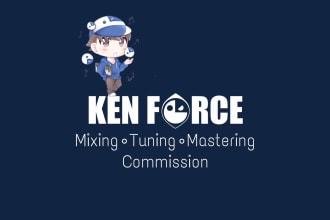 mix and master your edm, pop, jpop or rnb track