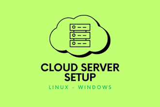 set up, configure and manage your windows or linux vps