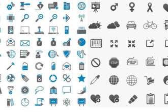 design unique vector signs, symbols and icons