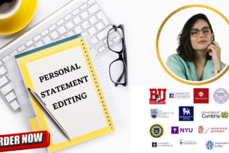 edit your personal statement or college application essay