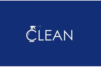 design a graceful cleaning, furniture and home furnishing logo
