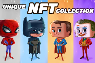 design unique nft characters