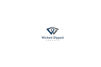create captivating logo for wicked dipped graphix