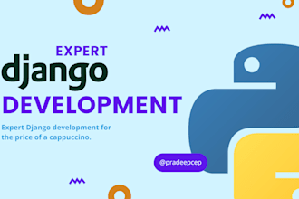 be your python django developer