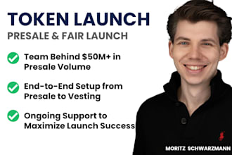 launch your crypto token and presale with a proven track record