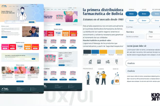 do website ui design, dashboard, mobile app ui ux design, ui ux design in figma