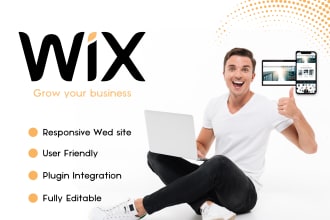build wix website design and redesign wix site of all types