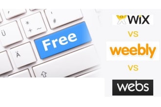 design website, wix, weebly pages for your business
