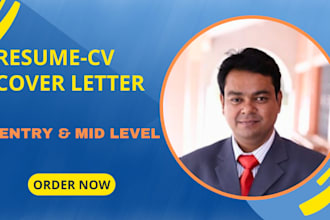 write your resume and cover letter