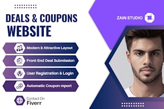 create a profitable coupon and deals website with auto import