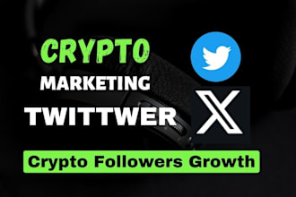 do x twitter marketing for crypto nft real followers growth