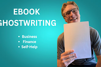 ghostwrite your nonfiction or business ebook