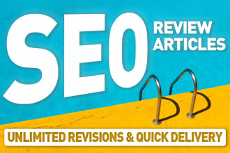 write SEO friendly review article or blog post without ai