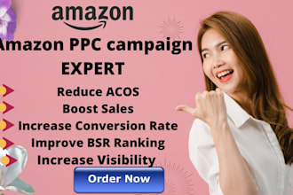 setup amazon  fba PPC campaign and amazon ppc expert