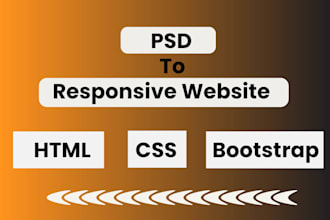 convert PSD to mobile friendly website