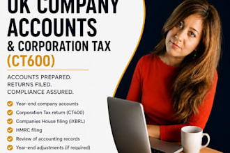 prepare UK company accounts and corporation tax return