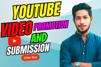 do organic youtube video promotion and submission to top video sharing sites