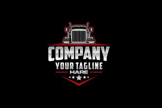 create excellent ship, cargo, taxi logo for your business