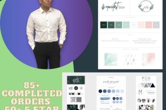 design unique brand style guide,brand identity in 24 hours