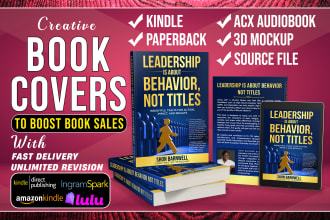 do book cover design, ebook cover design, and amazon KDP book cover design