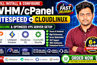 install and fix the cpanel and cwp pro server another issue